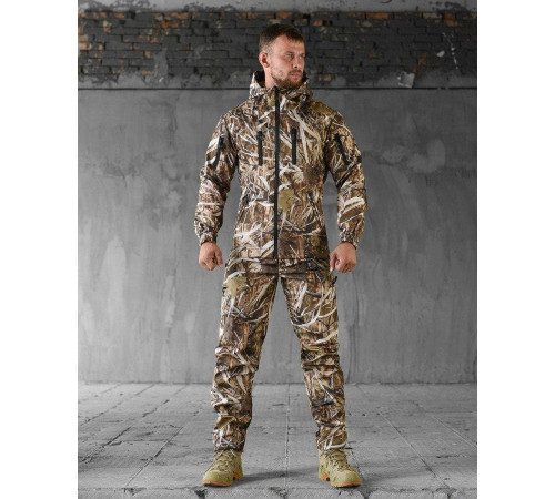 Тактичний маскувальний костюм софтшел SoftShell reeds ВТ7904
