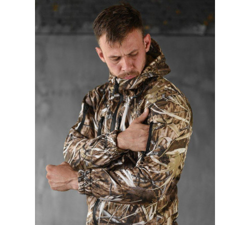 Тактический маскировочный костюм софтшел SoftShell reeds ВТ7904