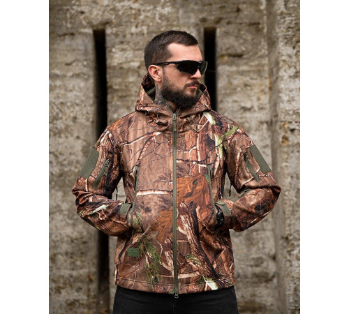 Демісезонна куртка Softshell Silver knight wood ПП7995