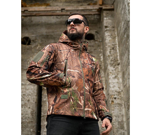 Демісезонна куртка Softshell Silver knight wood ПП7995