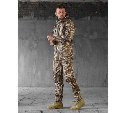 Тактичний маскувальний костюм софтшел SoftShell reeds ВТ7904