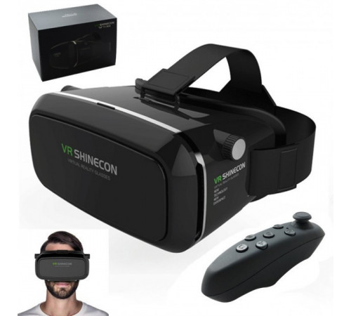 Очки Виртуальной Реальности 3D c Пультом VR BOX SHINECON