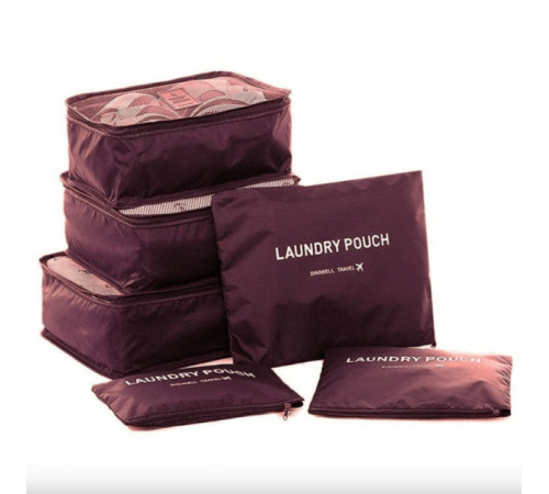 Набор дорожных органайзеров Secret Pouch 6 в 1