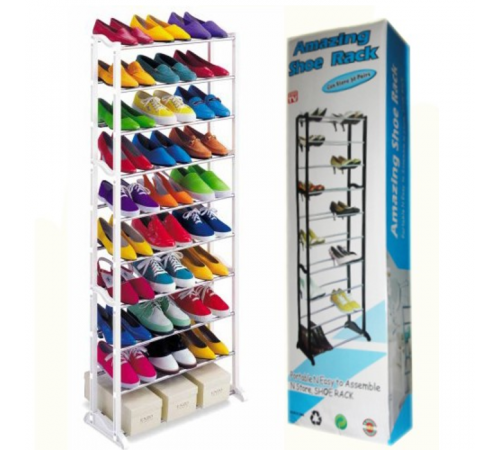Потсдставка,органайзер для обуви на 30 пар Amazing Shoe Rack ART 5467 (12 шт/ящ) за 638 грн