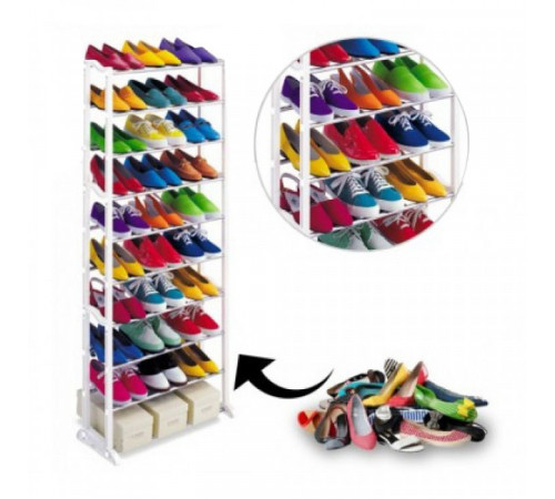 Потсдставка,органайзер для обуви на 30 пар Amazing Shoe Rack ART 5467 (12 шт/ящ) за 638 грн