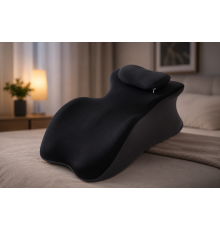 Подушка ортопедическая pillow-06 / Клинообразная подушка для сна из полиэстера / Ортопедическая подушка для поддержания тела Relax Pillow