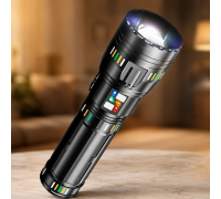 Ліхтарик ручний BL CB W518 / Акумуляторний LED ліхтар на USB / Тактичний ліхтар