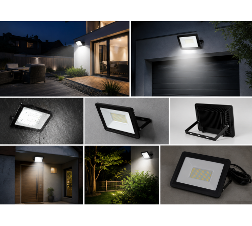 Прожектор світлодіодний AEON LED 100W / Вуличний LED світильник / Світлодіодний ліхтар-прожектор від 220 В за 444 грн