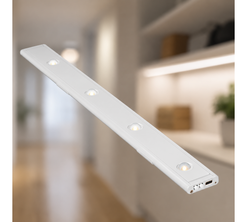 Лампа із сенсором на рух LED 50 / Акумуляторний світильник із датчиком руху