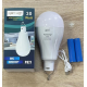 Аккумуляторная LED лампочка Е27 30W аварийного освещения 6500К