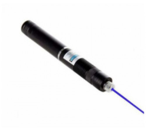 Лазерна указка (лазерний вказівник) 10000МВт синя з насадками Laser Blue YXB 008