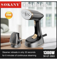 Відпарювач ручний для одягу SOKANY SK-GT-3065 BLACK (20)