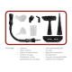 Відпарювач ручний дротовий для прибирання 2200Вт 4,2бар Steam Cleaner BITEK BT-4740/ 6452 (6) за 1386 грн