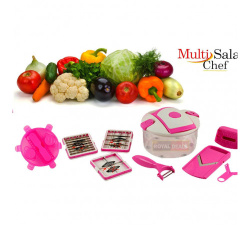Овочерізка Multi Salad Chef Мульті Салад Чиф 13 в 1 Універсальна