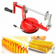 Машинка для резки картофеля спиралью SPIRAL POTATO SLICER аппарат для нарезки картофеля для чипсов