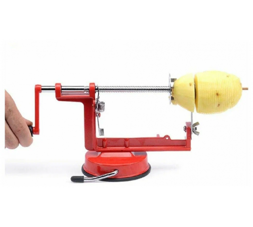 Машинка для резки картофеля спиралью SPIRAL POTATO SLICER аппарат для нарезки картофеля для чипсов