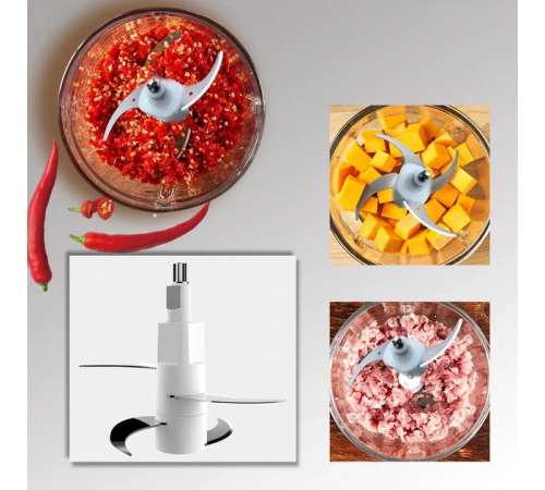 Блендер-измельчитель металл 600 Вт Cooking 7079