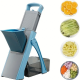 Многофункциональная овощерезка с регулируемой толщиной нарезки Vegetable cutter 223-6 Овощерезка с контейнером