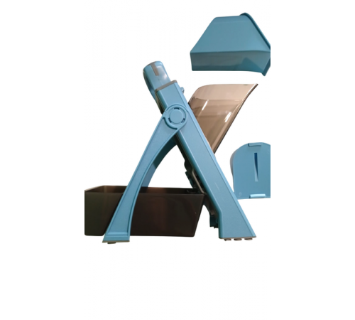 Многофункциональная овощерезка с регулируемой толщиной нарезки Vegetable cutter 223-6 Овощерезка с контейнером