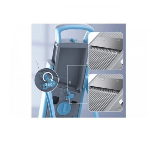 Многофункциональная овощерезка с регулируемой толщиной нарезки Vegetable cutter 223-6 Овощерезка с контейнером