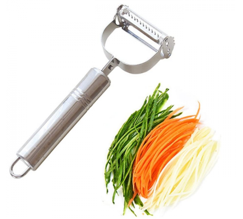 Овощерезка ветчинка из нержавеющей стали 4 в1 Titan Peeler