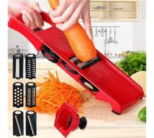 Овощерезка, терка Mandoline Slicer 6 in 1 c контейнером, слайсер, терка
