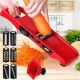 Овощерезка, терка Mandoline Slicer 6 in 1 c контейнером, слайсер, терка