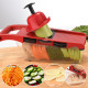 Овощерезка, терка Mandoline Slicer 6 in 1 c контейнером, слайсер, терка