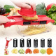 Овощерезка, терка Mandoline Slicer 6 in 1 c контейнером, слайсер, терка