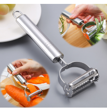 Овочерізка шинка з нержавіючої сталі 4 в1 Titan Peeler