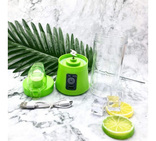 Фитнес-блендер Smart Juice Cup Fruits Портативный миксер, шейкер с USB-зарядкой
