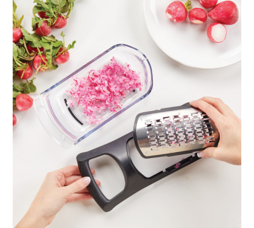 Набор Терок Soft Touch Container Grater Set Терки 4в1
