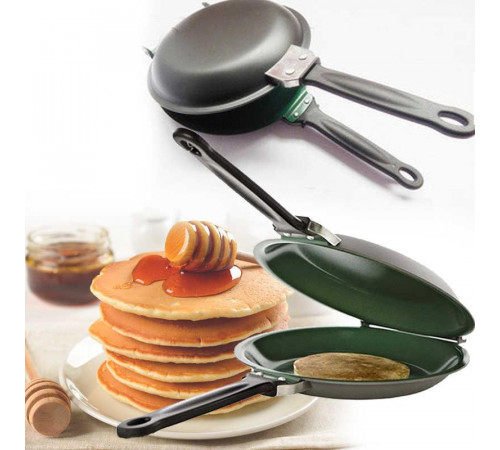 Двухсторонняя сковорода для приготовления блинов и панкейков Pancake Maker
