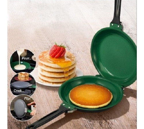 Двухсторонняя сковорода для приготовления блинов и панкейков Pancake Maker