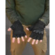 ПЕРШАТКИ БЕЗПАЛІ OUTDOOR TACTICS З ЗАХИСТОЮ black ВТ6009