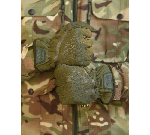 Перчатки тактические мужски Mechanix механик олива хаки