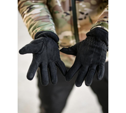 Перчатки флисовые JET Black ПП8210
