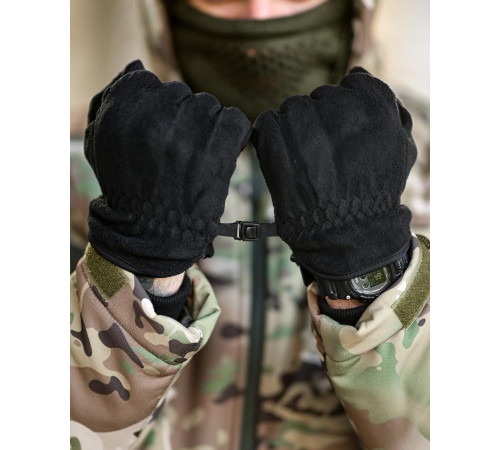 Перчатки флисовые JET Black ПП8210