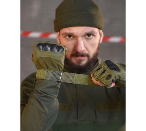 Рукавички безпалі хакі