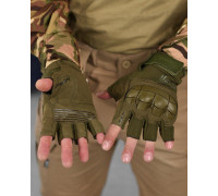Тактичні рукавички mechanix m-pact 3 olive ВТ6049
