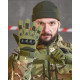 Рукавички тактичні чоловічі повнопалі хакі з захистом