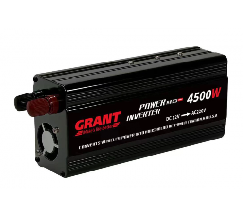 Автомобильный инвертор GRANT Power Maxx 4500W (12V → 220V)