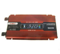 Преобразователь напряжения для авто 12V-220V 500W с LCD дисплеем