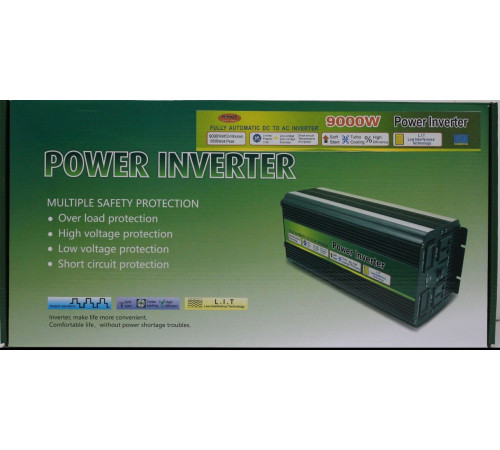 Преобразователь POWER INVERTER 9000 W 12 V/220