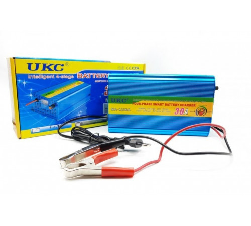 Зарядное устройство автомобильное для аккумулятора сетевое Battery Charger UKC MA-1230A 30A