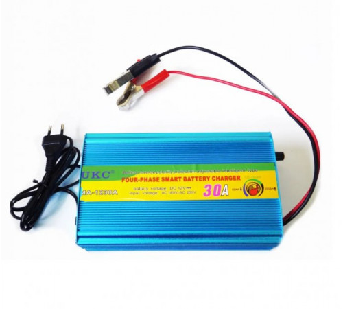 Зарядное устройство автомобильное для аккумулятора сетевое Battery Charger UKC MA-1230A 30A