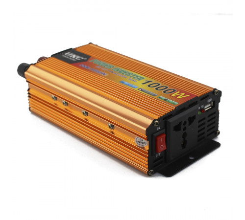Преобразователь 12V в 220В, автомобильный инвертор 1000W UKC AC/DC SSK