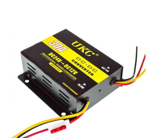 Преобразователь DC/DC 24v-12v 30A