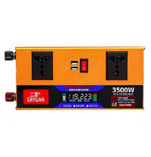 Перетворювач напруги з 12V/24V 220V 3500W LCD SMART (EY3500W)
