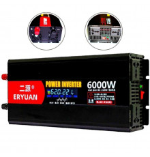 Преобразователь напряжения Eryuan 6000W Самая высокая мощность для ваших энергетических нужд